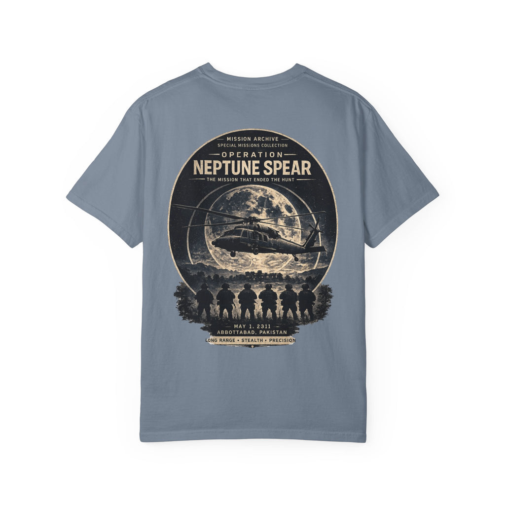 Operation Neptune Spear T-Shirt — Mission Archive Military Tribute Tee