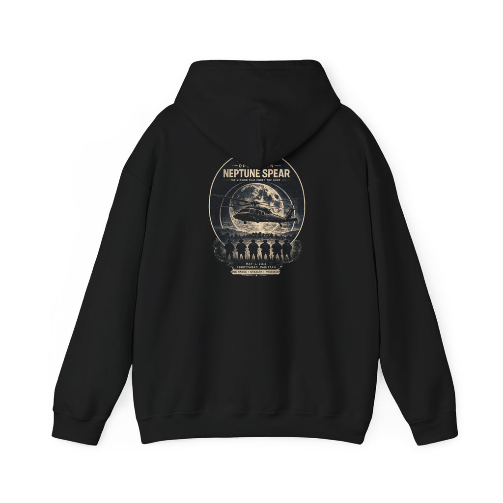 Archive Logo Hoodie — Minimal Vintage Circle Print Sweatshirt