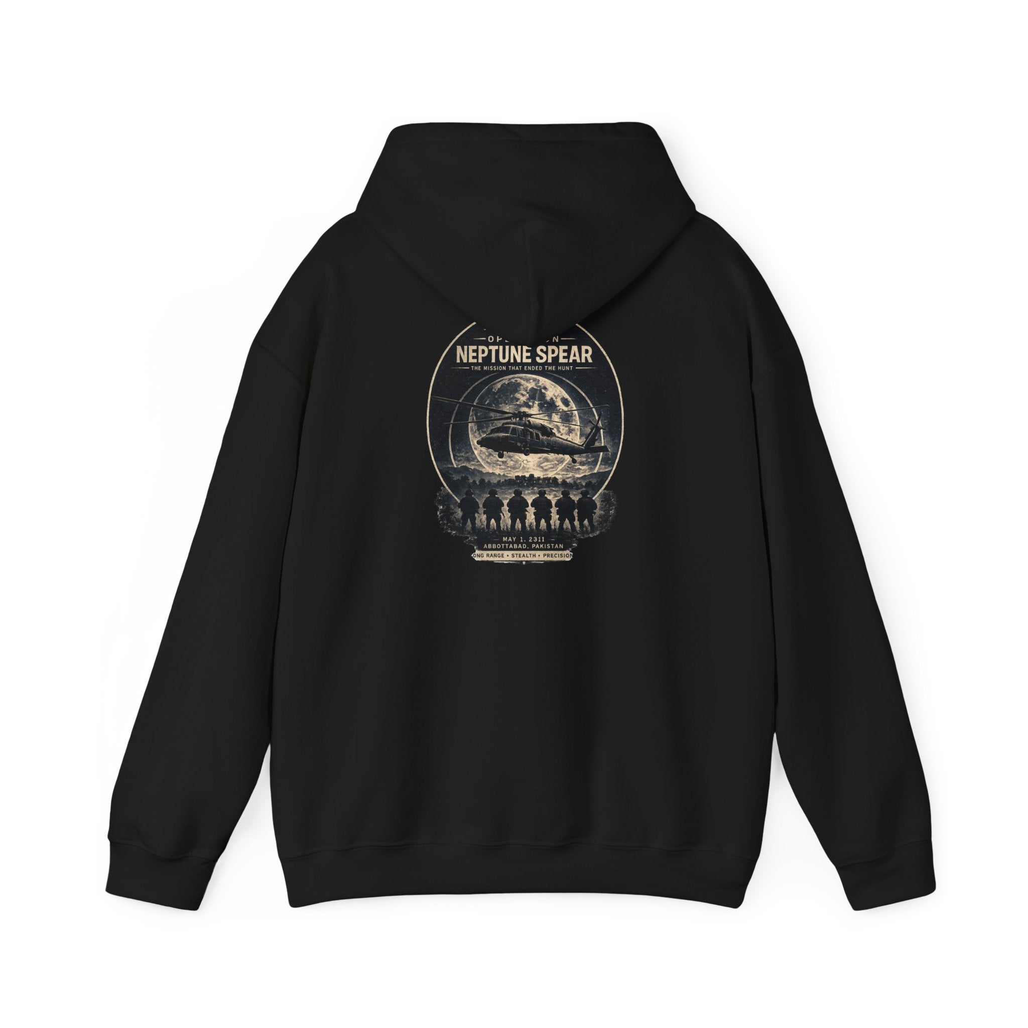 Archive Logo Hoodie — Minimal Vintage Circle Print Sweatshirt