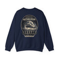 Archive Seal Crewneck Sweatshirt — Minimal Vintage Logo Pullover