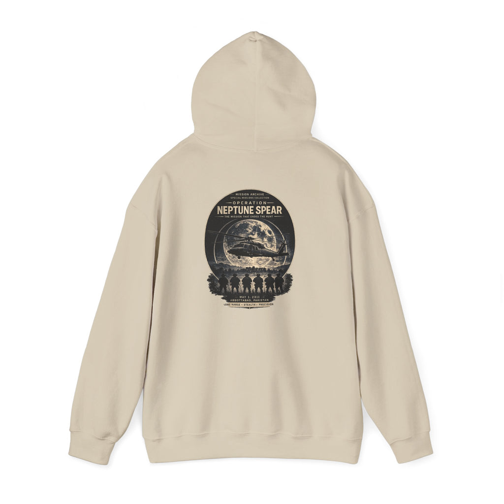 Archive Logo Hoodie — Minimal Vintage Circle Print Sweatshirt