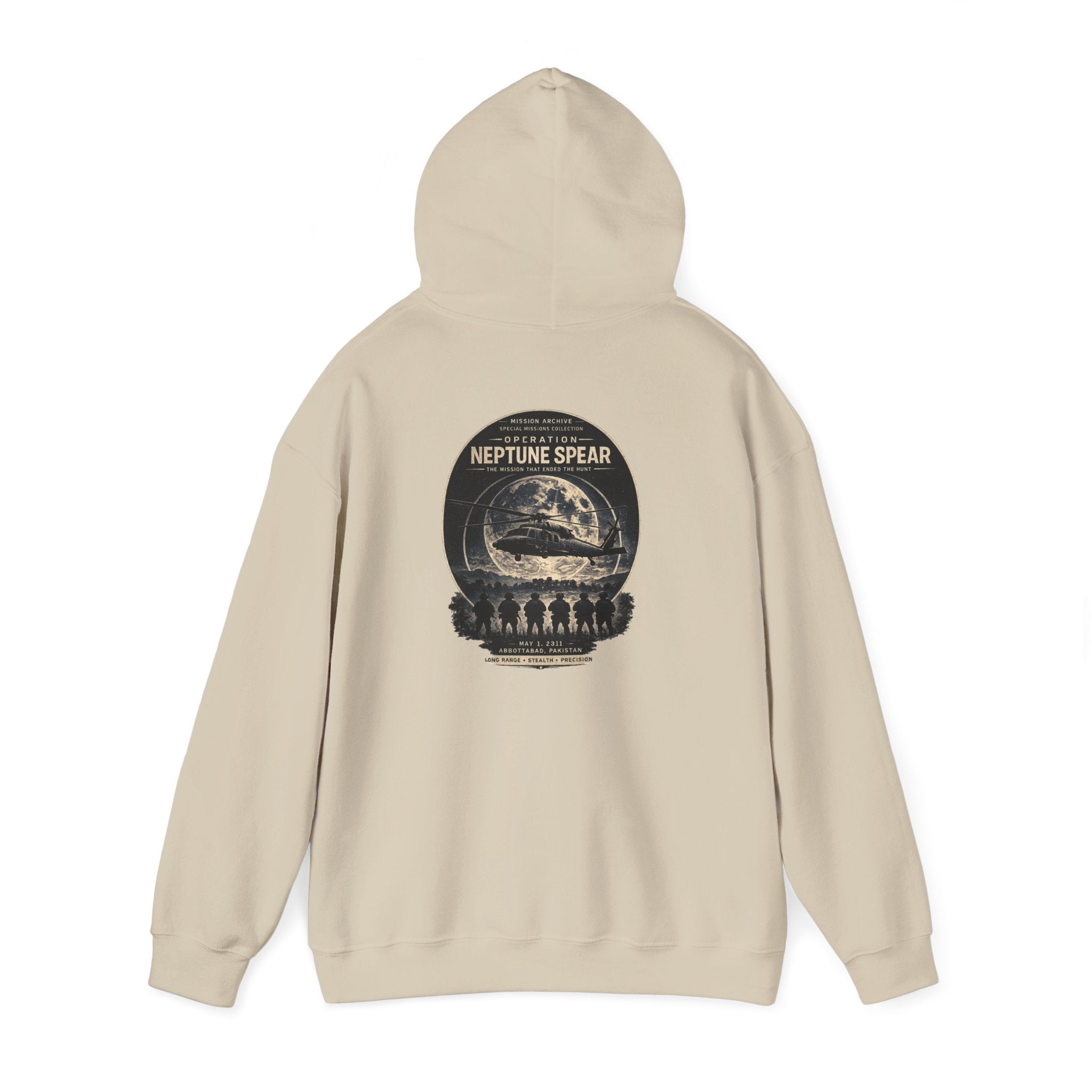 Archive Logo Hoodie — Minimal Vintage Circle Print Sweatshirt