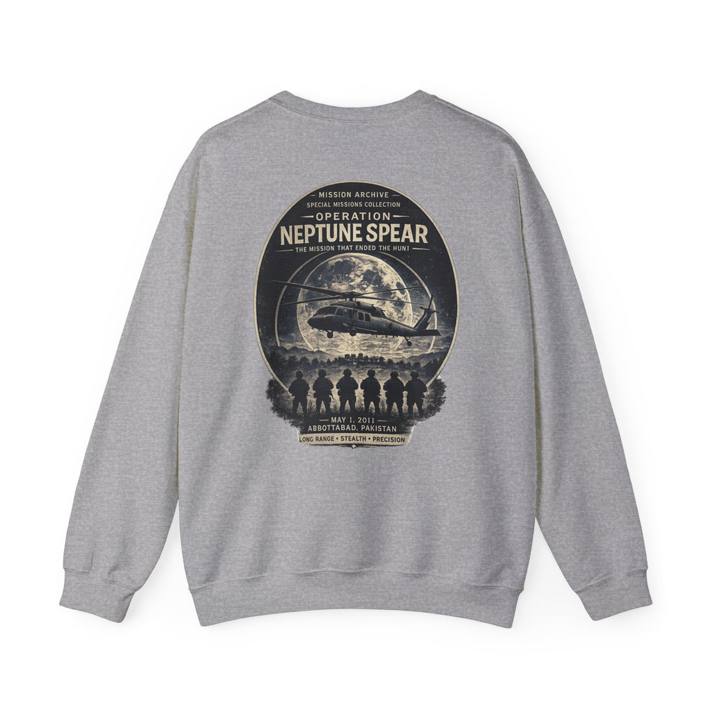 Archive Seal Crewneck Sweatshirt — Minimal Vintage Logo Pullover