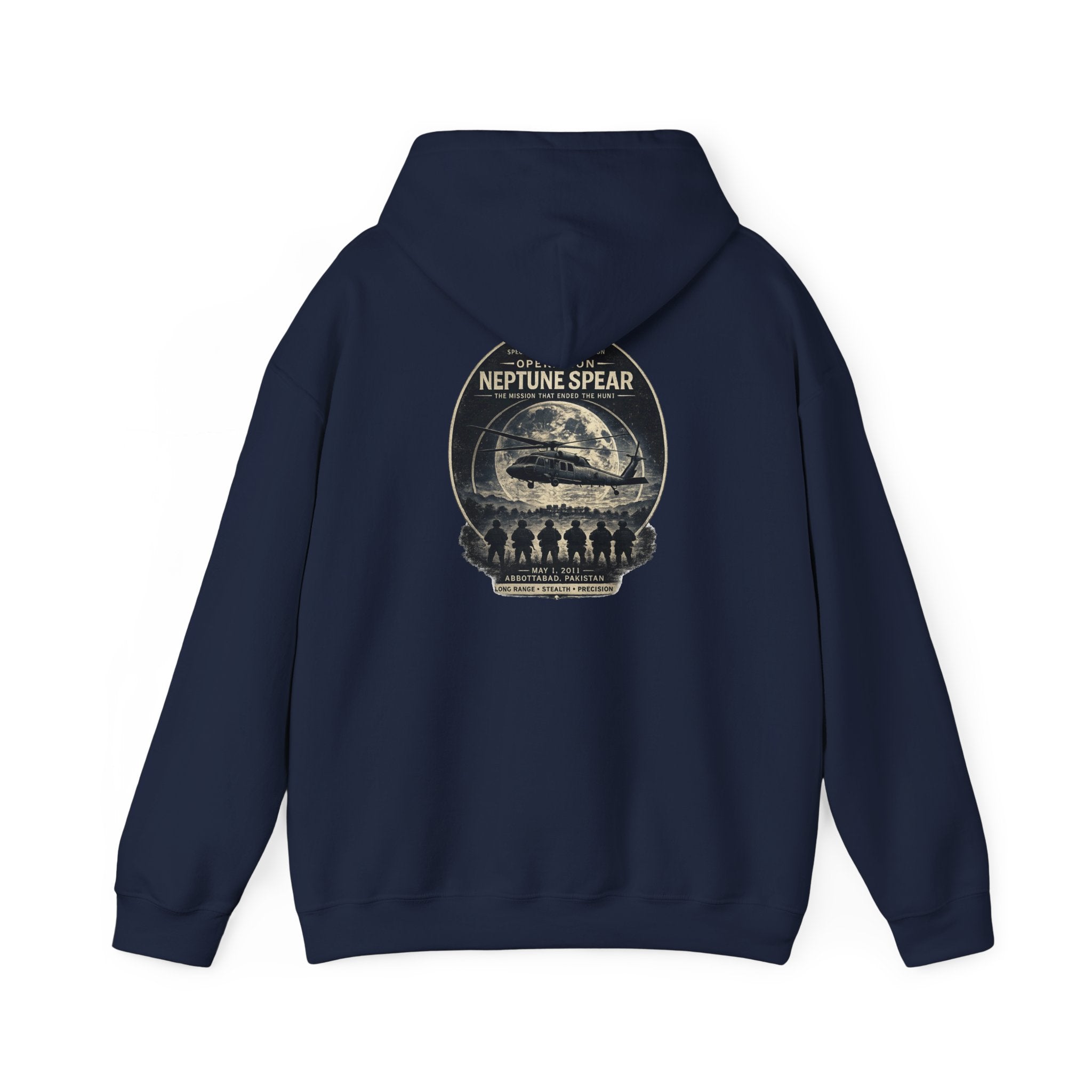 Archive Logo Hoodie — Minimal Vintage Circle Print Sweatshirt