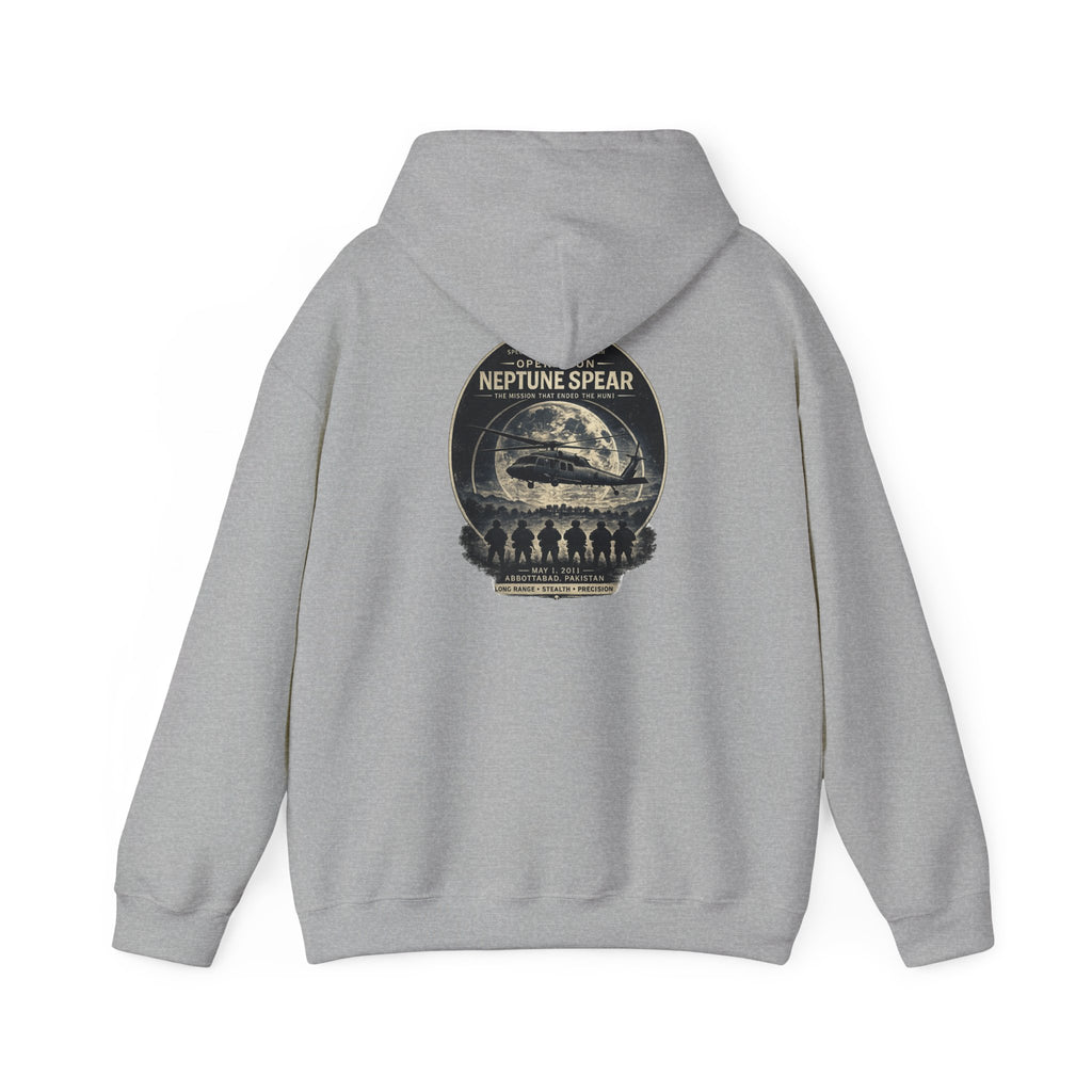 Archive Logo Hoodie — Minimal Vintage Circle Print Sweatshirt