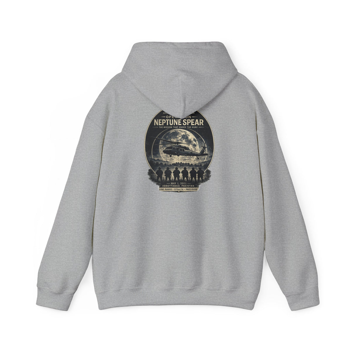 Archive Logo Hoodie — Minimal Vintage Circle Print Sweatshirt