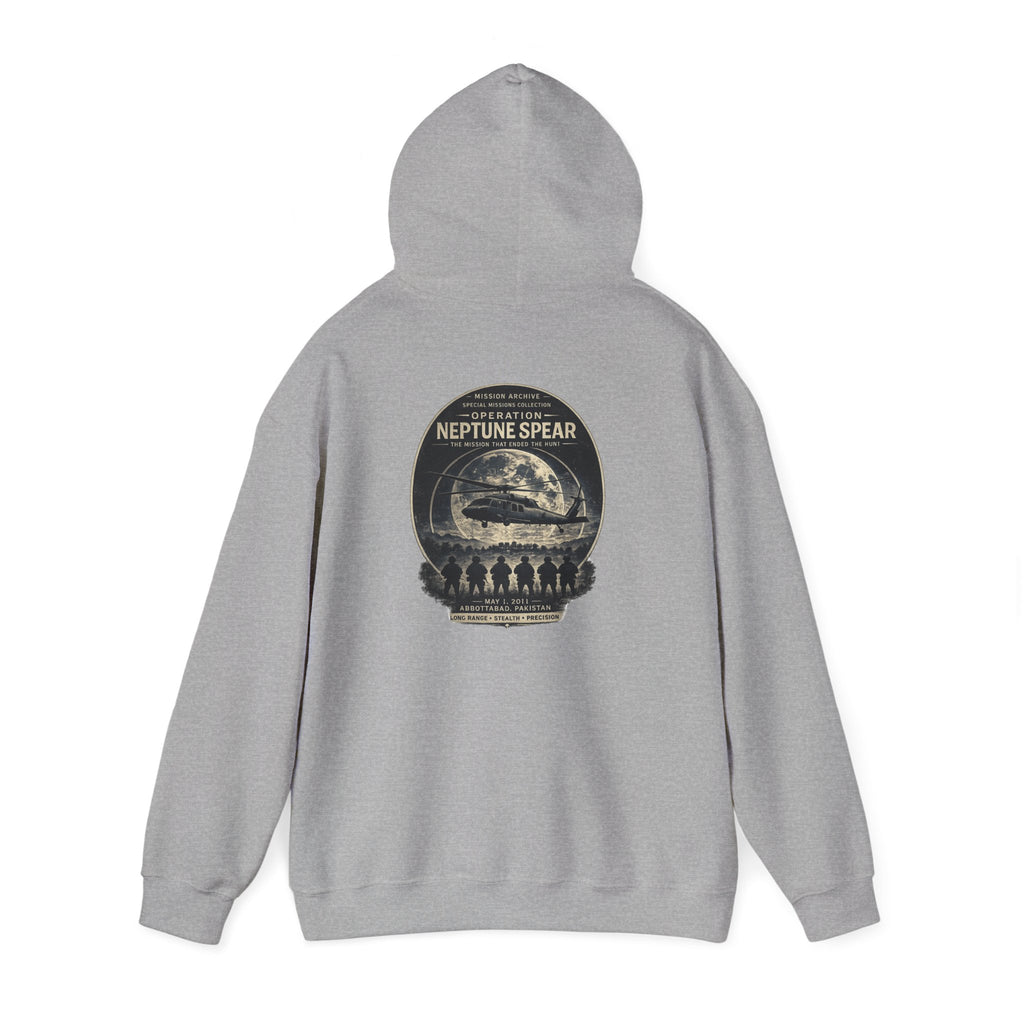 Archive Logo Hoodie — Minimal Vintage Circle Print Sweatshirt