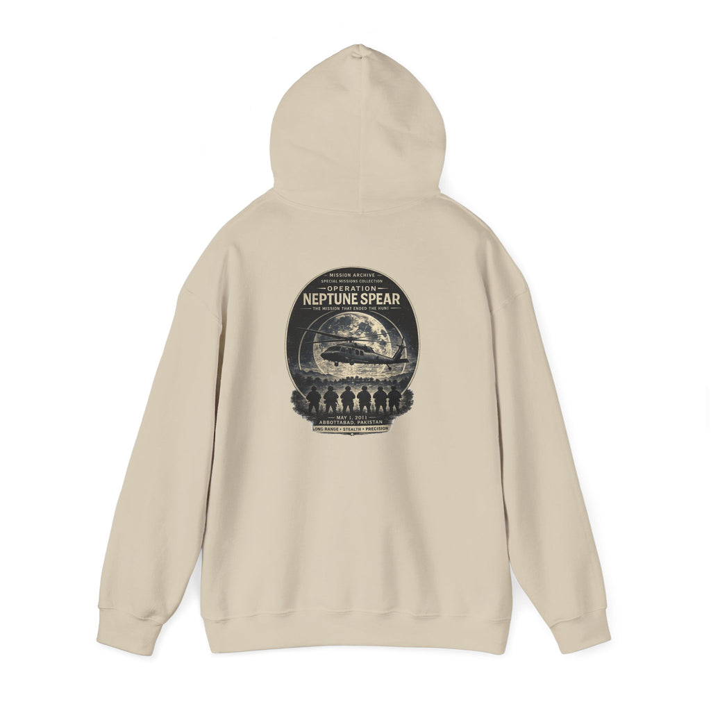 Archive Logo Hoodie — Minimal Vintage Circle Print Sweatshirt