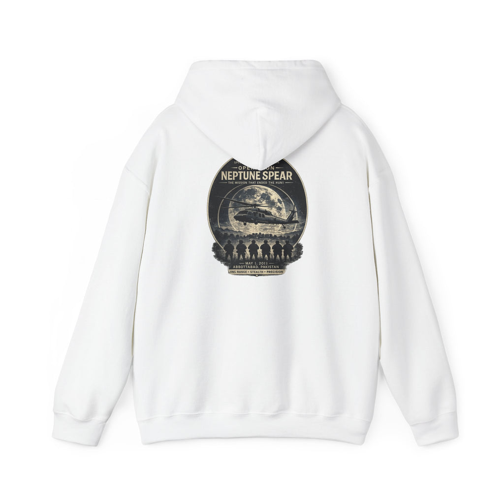 Archive Logo Hoodie — Minimal Vintage Circle Print Sweatshirt