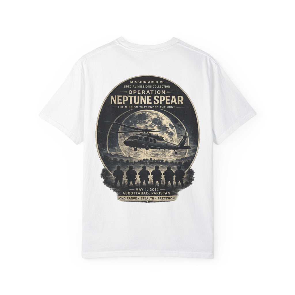 Operation Neptune Spear T-Shirt — Mission Archive Military Tribute Tee