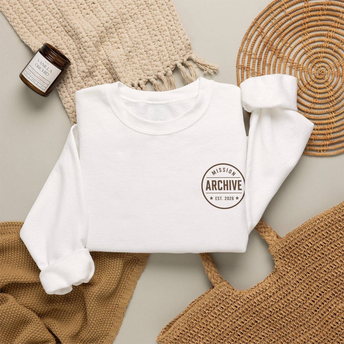 Archive Club Minimal Logo Sweatshirt