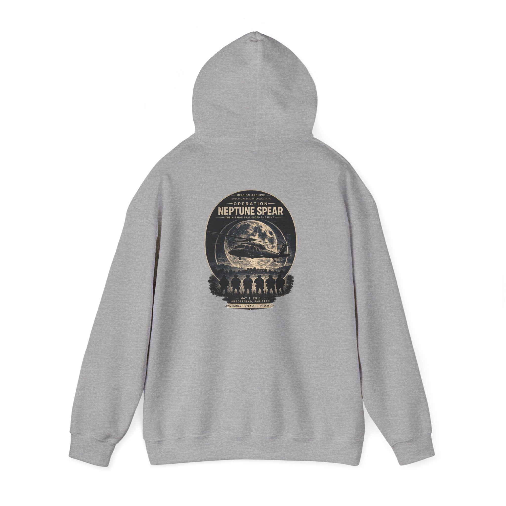 Archive Logo Hoodie — Minimal Vintage Circle Print Sweatshirt