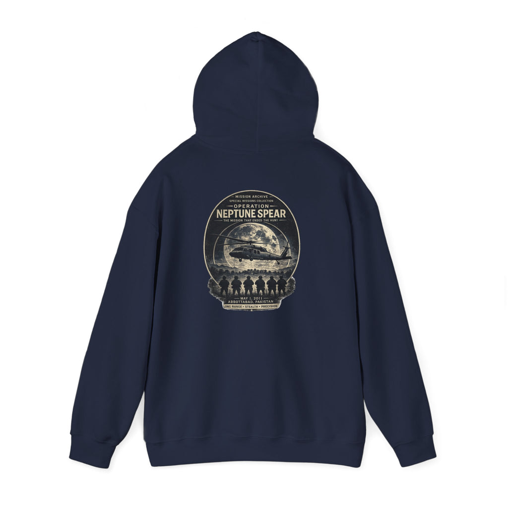 Archive Logo Hoodie — Minimal Vintage Circle Print Sweatshirt