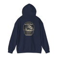 Archive Logo Hoodie — Minimal Vintage Circle Print Sweatshirt