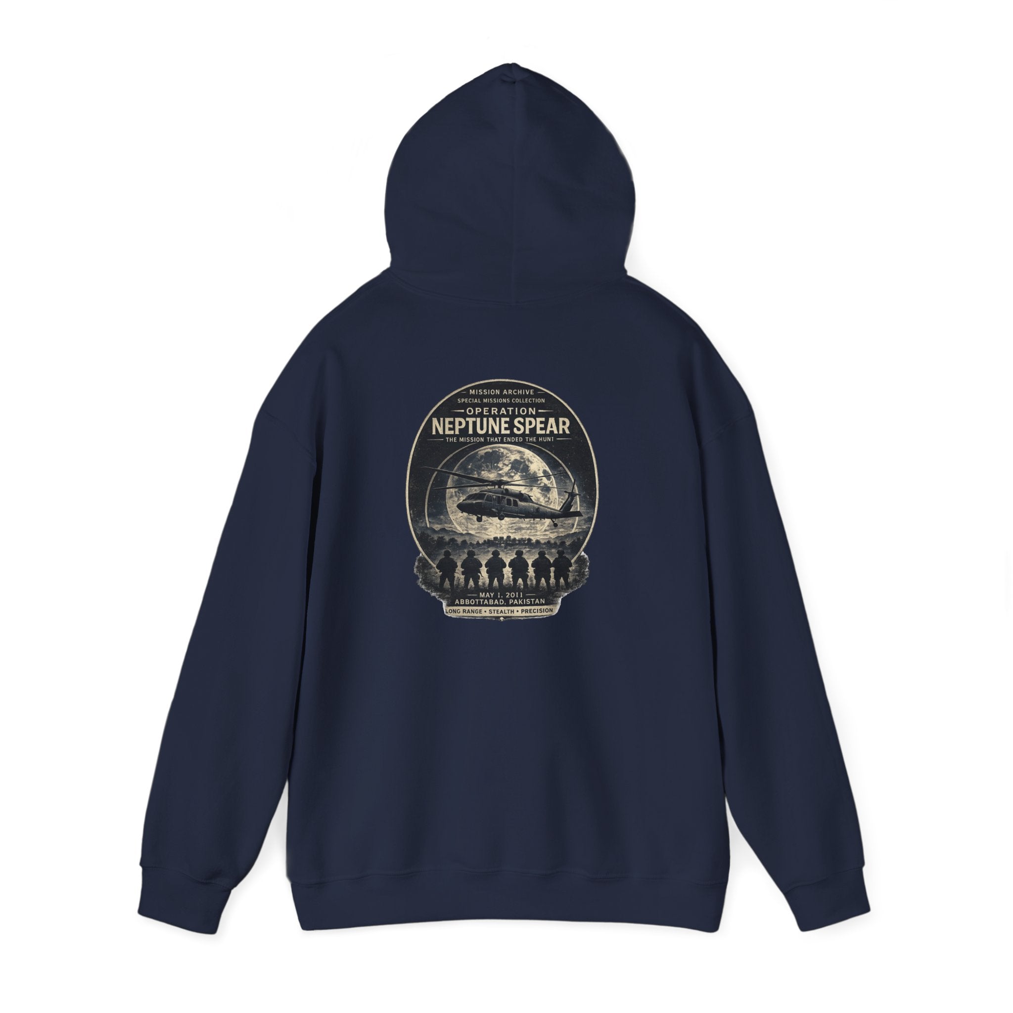 Archive Logo Hoodie — Minimal Vintage Circle Print Sweatshirt
