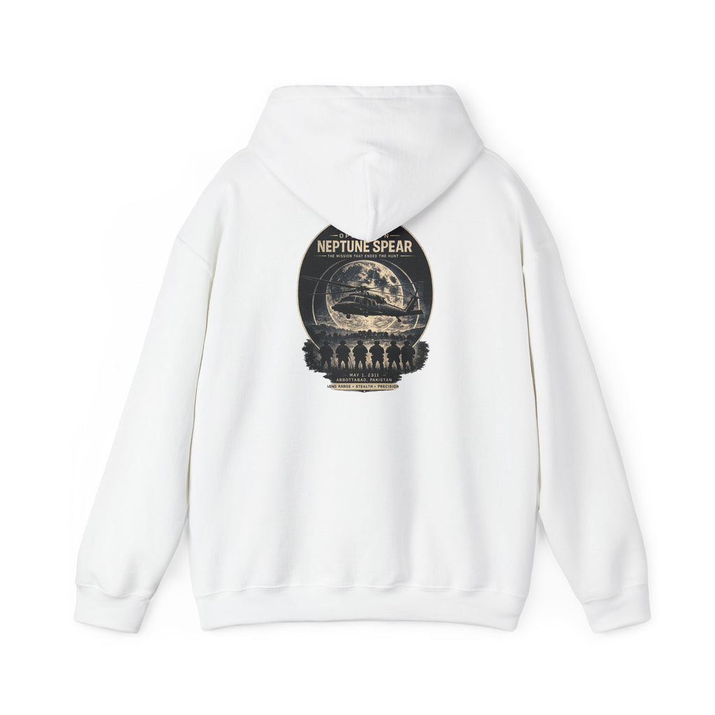 Archive Logo Hoodie — Minimal Vintage Circle Print Sweatshirt