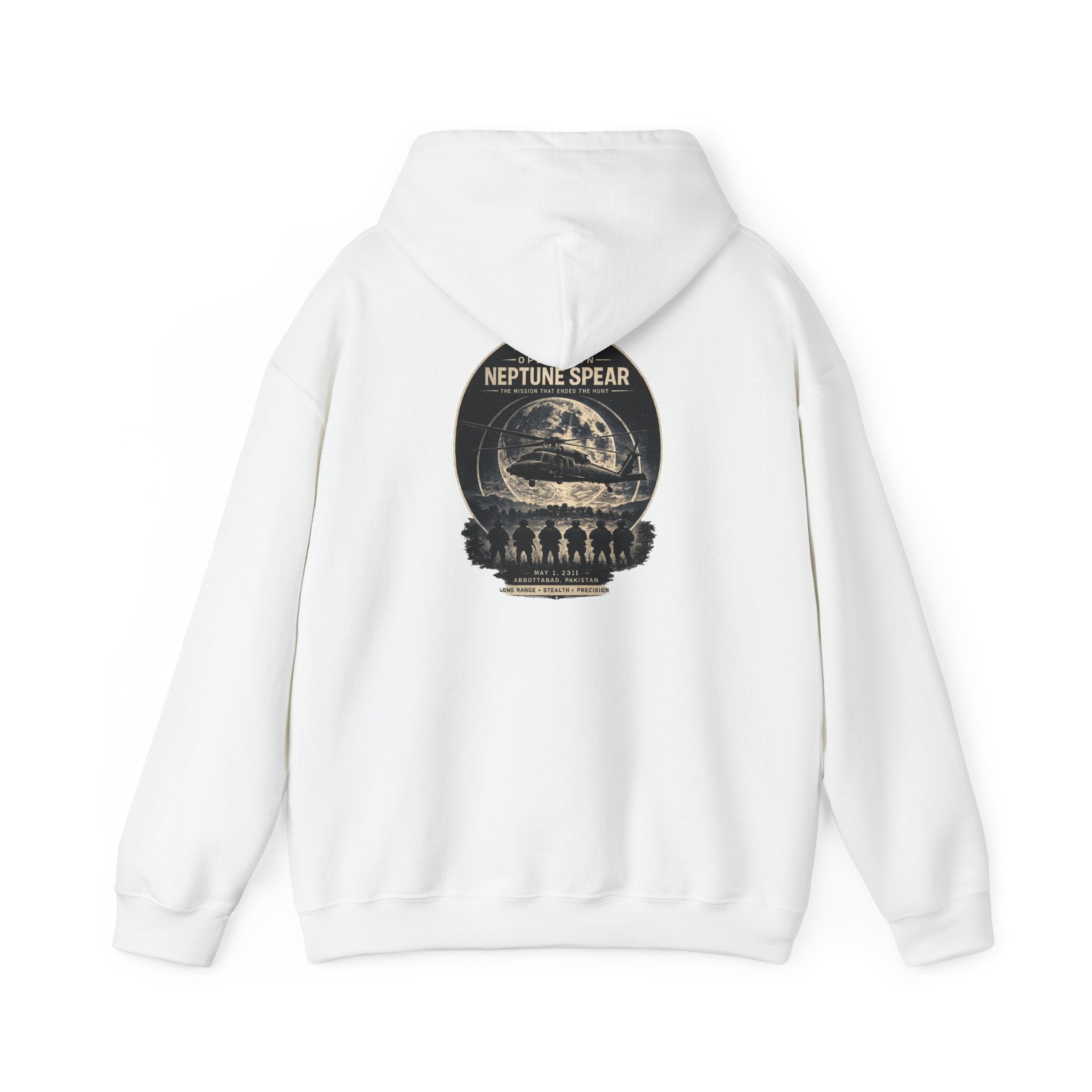 Archive Logo Hoodie — Minimal Vintage Circle Print Sweatshirt