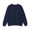 Archive Seal Crewneck Sweatshirt — Minimal Vintage Logo Pullover