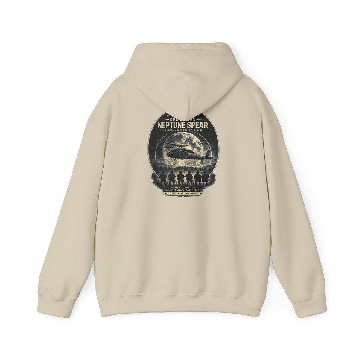 Archive Logo Hoodie — Minimal Vintage Circle Print Sweatshirt